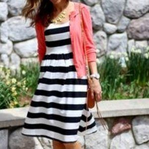 Classic Black + White Dress